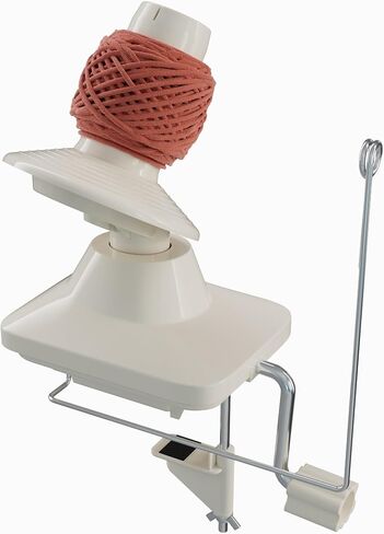 ClarArti Yarn Ball Winder for Crocheting, Knitting, & Other Yarn Crafts | Quick, Quiet, Creates Yarn Balls & Yarn Cakes | Medium Capacity, Can Handle Average Size Yarn Skeins in Kuwait