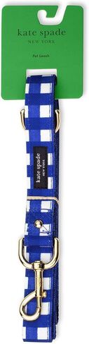 kate spade new york 6ft Dog Leash, Heavy Duty Leash for Female or Male Dogs, Cute Pet Leash with Gold Metal Hardware, Long Dog Lead for Medium and Large (Watercolor Dot) in Saudi Arabia