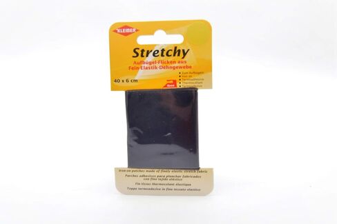 Iron On Elasticated Clothing Repair Tape, 40cm x 6cm, Grey in Saudi Arabia