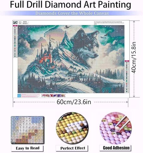 Meothan 5D Diamond Painting Kits for Adults Hot Air Balloons Diamond Art Kits for Adults Beginner DIY Diamond Art Painting Round Full Drill Diamond Gem Art Kits for Wall Decor Gift 12x16in in Saudi Arabia