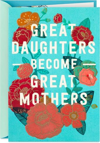 Hallmark Mothers Day Card for Daughter (Great Daughters Become Great Mothers) in Saudi Arabia