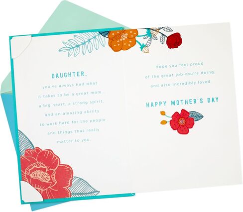 Hallmark Mothers Day Card for Daughter (Great Daughters Become Great Mothers) in Saudi Arabia