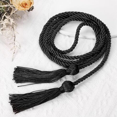 uxcell 4 Pcs Graduation Cords, Graduation Tassel Honor Cords, 2025 Graduation Honor Cord with Tassel, Braided Cords for Graduation Bachelor Gown Sewing, Purple in Kuwait