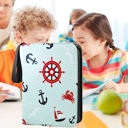 900 Pockets Trading Card Binder, Football Card Binder Album, Rugby Card Collector Album, PU Leather Card Collector Folder for MTG, Game Cards, Sports Cards (Football) in Kuwait