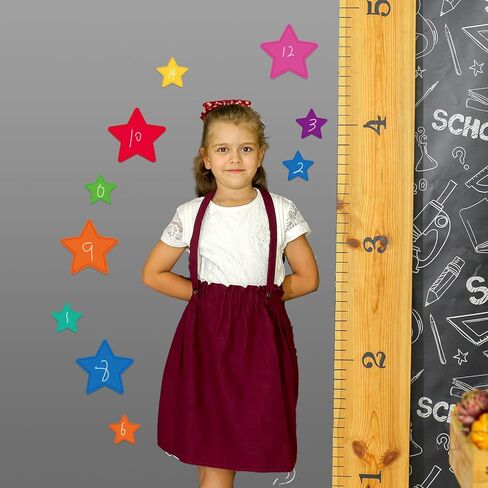 Geyee 108 Pcs Star Cutouts Bulletin Board Stars Classroom Cutouts Decorations 3.5 Inch Colorful Paper Star Shaped Die Cut for Teachers Kids DIY Craft School Chalkboard Wall Decor in Kuwait