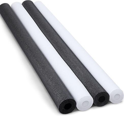 Hanaive 4 Pack 55 Inch x 3.5 Inch Jumbo Pool Noodles Floating Pool Noodles Foam Tube Extra Large Hollow Swim Noodles Floats Heavy Duty for Adults Swimming Craft Projects in Kuwait