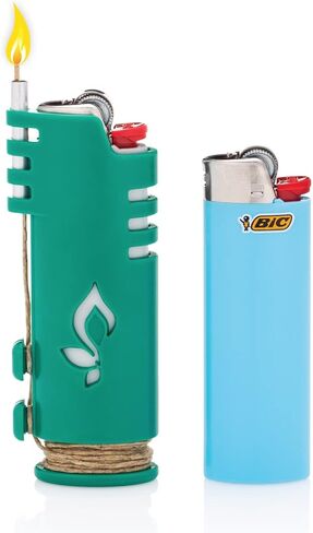 Beeline Hemp Roll Bundle Pack: 200 FT + Hemplights Lighter (Black) in Kuwait