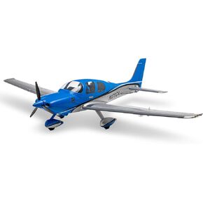 e-flite umx cirrus sr22t bnf basic مع AS3x و Safe Select Eflu15950