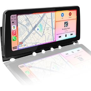PEMP 12.3" Linux Vertical Screen for BMW F01 F02 NBT Wired and Wireless CarPlay Retrofit Android Auto，1920 x 720 Display Mirror Link Car Radio Bluetooth Video Player (2013-2017)