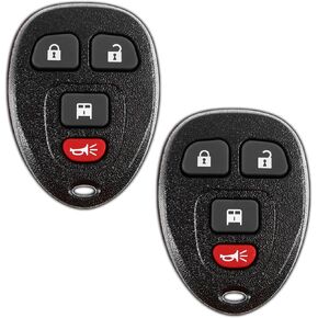KeylessOption Keyless Entry Remote Car Key Fob Replacement for Chevy Express Savana (Pack of 2)