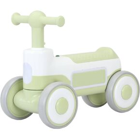 Baby Balance Bike ، مناسبة لهدايا أعياد الميلاد للأولاد والبنات البالغ من العمر 1-3 سنوات ، أول دراجة طفل رضيع رباعي العجلات-NT03 (أخضر)