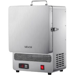 VEVOR Tabletop Kiln Melter, 1500W Powerful Electric Kiln, 2192℉ / 1200℃ Max Temperature, Stainless Steel, Gold Melting Furnace for Wax Casting, Clay DIY, Metal Tempering, Glazing on Pottery, Silver