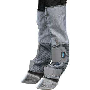 Weatherbeeta Comfitec Hexi Shield Fly Wraps ، رمادي/فضية ، ممتلئ