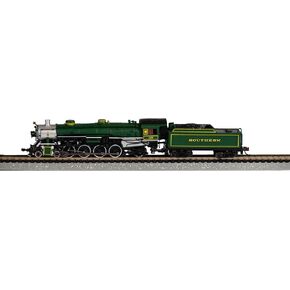 Bachmann Trains - 4-8-2 Light Mountain DCC Sound Value Econami ™ قاطرة مجهزة - جنوب رقم 1489 (أخضر) - N