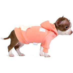 ترقية أخضر Szat Pro Teacup Dog Hoodies ، 100 ٪ جرو من القطن للكلاب الصغيرة والقطط ، تشيهواهوا سترات سبيكة للعباء والبنات xxx-small