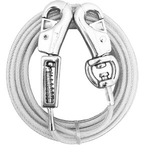 Boss Pet - Prestige 30ft Beast Dog Tie مع الربيع