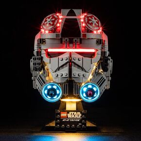 Briksmax 2.0 Light Kit لـ LEGO-75429 AT-A AT DRIVER LELD-LED LADENGED مع مجموعة LEGO Star Wars-لا تشمل مجموعة LEGO
