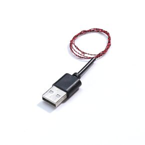 قم بإضاءة الطوب- 1 قطعة x USB كابل -50 سم ، وتشغيل إضاءة DIY