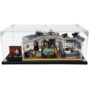 علبة عرض الأكريليك متوافقة مع LEGO The Office #21336 ، حالة عرض مقاومة للغبار (حالة فقط) (لم يتم تضمين مجموعات LEGO)
