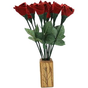 3rd (third) Wedding Annniversary of traditional leather rose bouquets by year (3rd Leather)