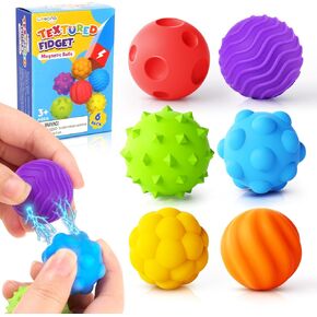 كرات Lesong Magnetic Calls تململ للأطفال: كرات مغناطيس كبيرة السيليكون - ألعاب تململ هادئة للقلق ADHD Autism Office Classroom - Gifts for Boys Girls (6 Pack)