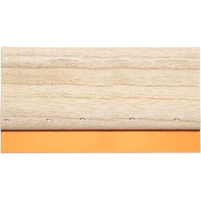 Harfington شاشة الطباعة الممسحة 8 بوصة 65 Durometer Polyurethane Blade Wooden Handle Clicper
