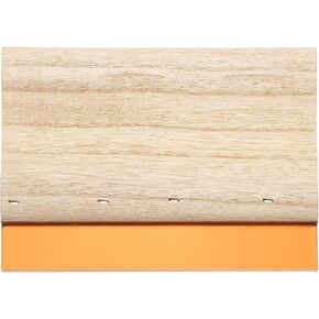 شاشة Harfington طباعة الممسحة 6 بوصة 65 Durometer Polyurethane Blade Wooden Handle Clastm