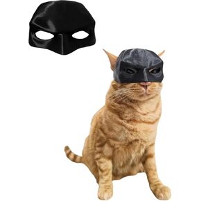 قبعات Cat Bat Cosplay لـ Cat Bat Mask Mask Mask Mask مريحة للحيوانات الأليفة ، مثالية للصور ، واللباس ، والمرح المخيف أو أحجام عيد الميلاد المتوسطة والكبيرة (كبيرة)