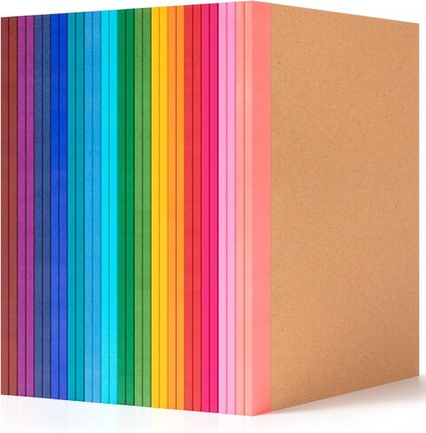 30 Pack Composition Notebook Journals Bulk, A5 Lined College Ruled Notebook, Kraft Cover with Rainbow Spines, 8.3"x 5.5", 15 Colors 60 Pages for School Office Travel in Saudi Arabia