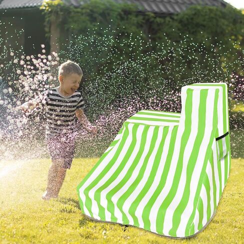 Kids Water Sensory Table Pool Cover, Heavy-Duty Waterproof Dust Proof Anti-UV Water Table Cover, Suitable for Splash Discovery Pond (Beige) in Kuwait