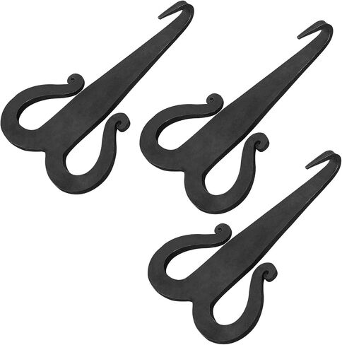 Celtic Hand Forged Belt Hook/Buckle – Iron Celtic Hook Medieval Buckle for Belt – Medieval Viking Celtic Belt Hook Historical Recreation - LARP, SCA in Saudi Arabia