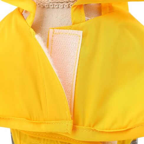 SMALLLEE_LUCKY_STORE Duck Dog Raincoat for Small to Large Dogs, Yellow, XS in Saudi Arabia