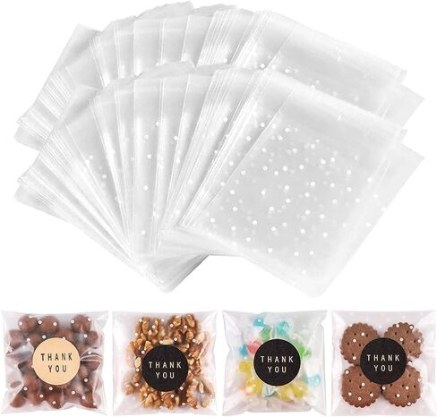 100pack أكياس ملفات تعريف الارتباط للاصق ذاتيًا. in Kuwait