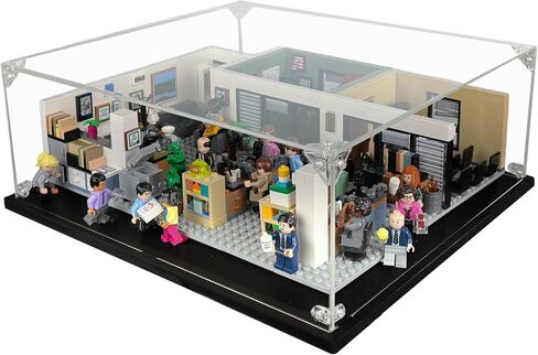 Acrylic Display Case Compatible for Lego The Office #21336, Dustproof Display Case (Case Only) (Lego Sets are NOT Included) in Kuwait