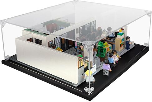 Acrylic Display Case Compatible for Lego The Office #21336, Dustproof Display Case (Case Only) (Lego Sets are NOT Included) in Kuwait