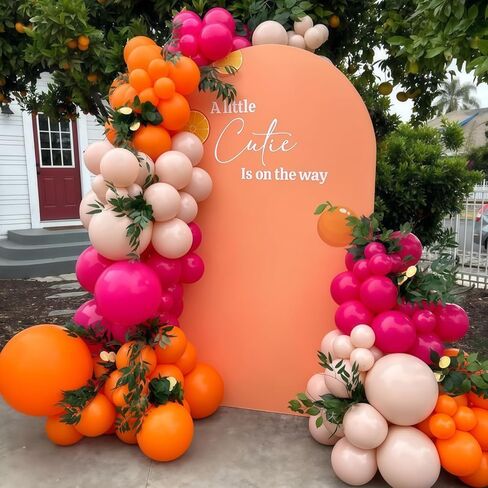 Burnt Orange Fall Balloon Arch Kit with Sage Olive Green Brown Sand Nude Gold Latex Balloons, Coffee Yellow Autumn Balloon Garland Kit for Fall Thanksgiving Autumn Harvest Birthday Party Decorations in Kuwait