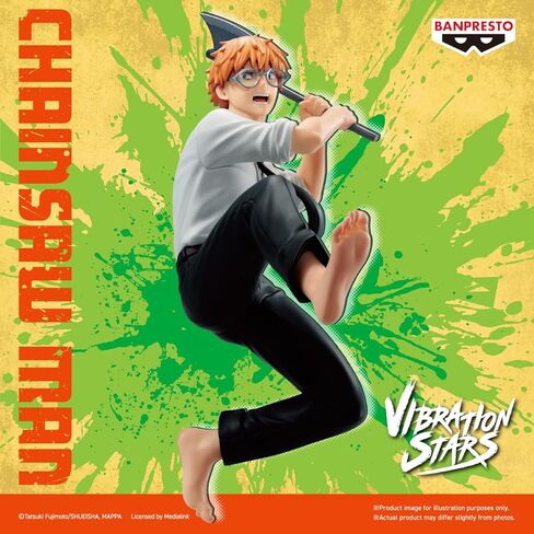 Banpresto - Chainsaw Man - Chainsaw Man II Vibration Stars Figure in Saudi Arabia