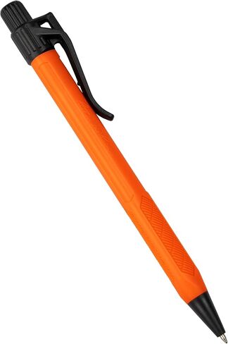 Rite in the Rain Weatherproof Durable Orange Clicker Pen - Black Ink (No. OR11) in Saudi Arabia