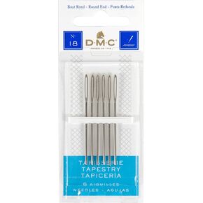 DMC Tapestry Hand Teedles Size 18 6 Pack 1767-18 (12 pack) 12