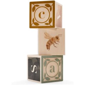 Uncle Goose Watercolor ABC Blocks - Made in The USA