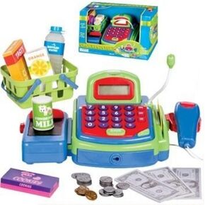 ymctoys play play electronic cash register toy onsistr