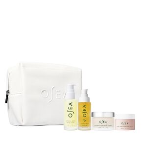 OSEA Bodycare Bestsellers Set - 4-piece Body Care Kit -with Vegan Leather Pouch