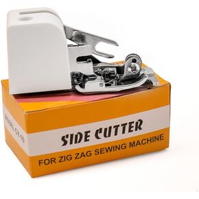 Overlock Side Cutter Foot Procer & Finish Fabric حواف مثالية #Cy-10 لمغني آلة الخياطة المنخفضة ، الأخ.
