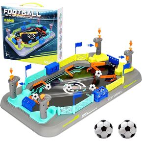 لعبة كرة القدم Couomoxa Tabletop للأطفال: ألعاب لوحة كرة القدم الصغيرة لـ 3 4 5 6 7 8 9 10 11 12 سنة الأولاد والبنات - هدية كرة رياضية تفاعلية - هدية عيد ميلاد للمرح 3+