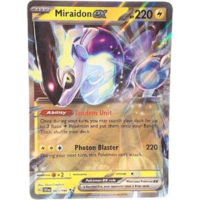Pokemon - Miraidon ex 081/198 - Scarlet & Violet - Double Rare Card