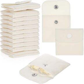 12 PCS الألياف الدقيقة مجوهرات أكياس مجوهرات صغيرة أكياس مجوهرات مخملية أكياس مجوهرات 8x8cm أكياس هدايا مجوهرات صغيرة حقيبة مجوهر