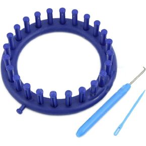 Otgo Round Round Knitting Loom Set Tool مع إبرة الخطاف (الحجم: 14 سم/5.5 ")