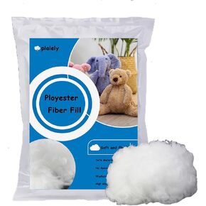 800G/1.7lb Ployester Fiberfill Pillow Stuffing, Soft and Fluff Toy Pillow Stuffing, Warm and Breathable pp Cotton Stuffing for Stuffed Animals Craft