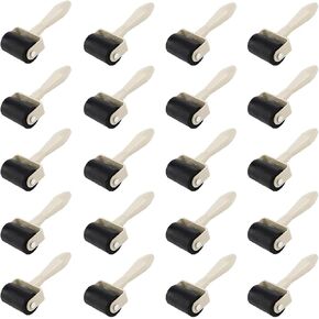 20 Pcs Embossing Roller, Craft Roller, Paint Roller, Roller Brush for DIY, Printmaking, Wallpapers