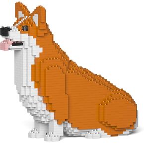 JEKCA Welsh Corgi 03S-M03 | Plastic Building Blocks | Age 14+